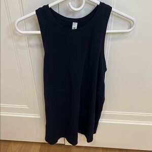 Lululemon Athletica Navy Sleeveless Tank Top